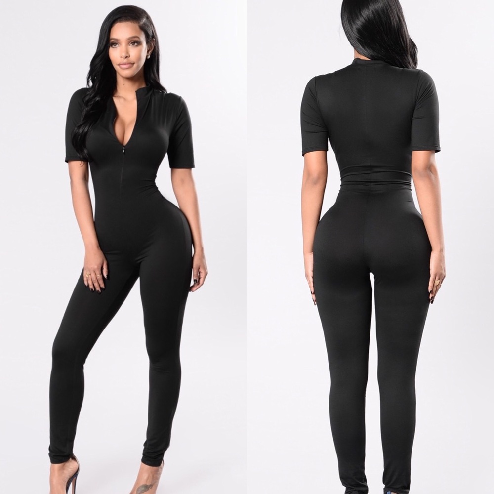Black jumpsuit